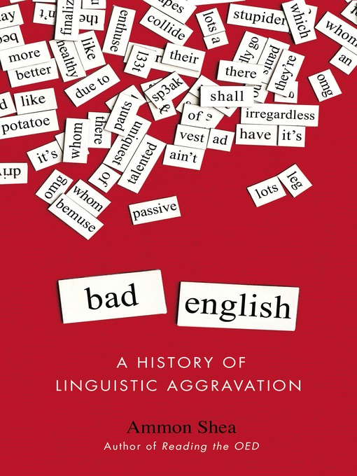 Title details for Bad English by Ammon Shea - Wait list